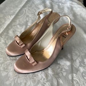 Stuart Weitzman Satin Pumps